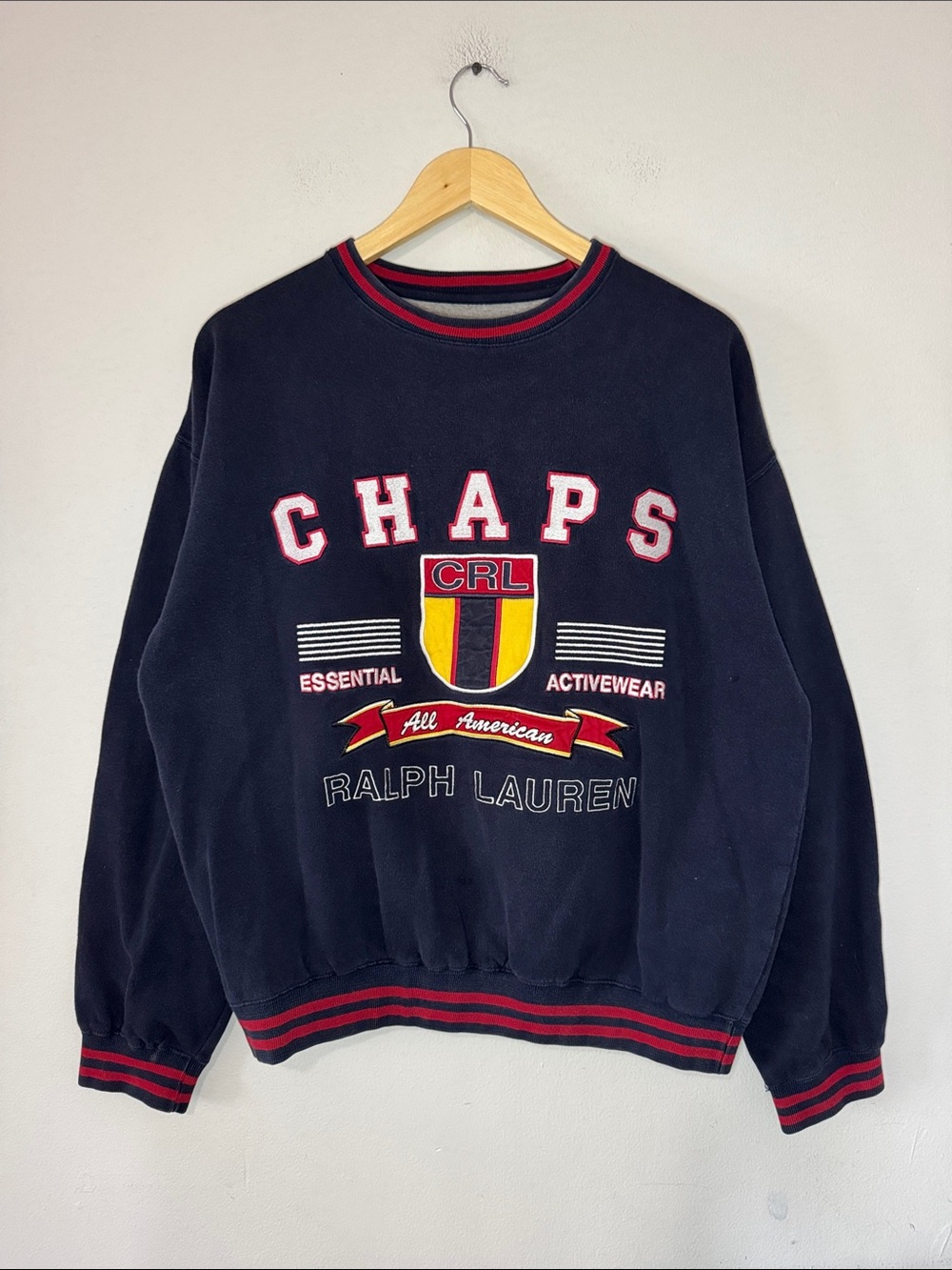 Vintage Chaps Ralph Lauren Crewneck / Medium / Embroidered